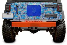 Steinjäger Bumpers Wrangler JK 2007-2018 Bumper, Rear Cap Style Fluorescent Orange