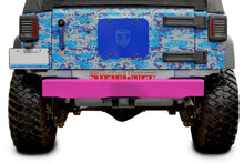 Steinjäger Bumpers Wrangler JK 2007-2018 Bumper, Rear Cap Style Hot Pink