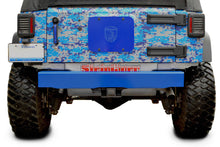 Steinjäger Bumpers Wrangler JK 2007-2018 Bumper, Rear Cap Style Playboy Blue