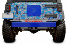 Steinjäger Bumpers Wrangler JK 2007-2018 Bumper, Rear Cap Style Southwest Blue