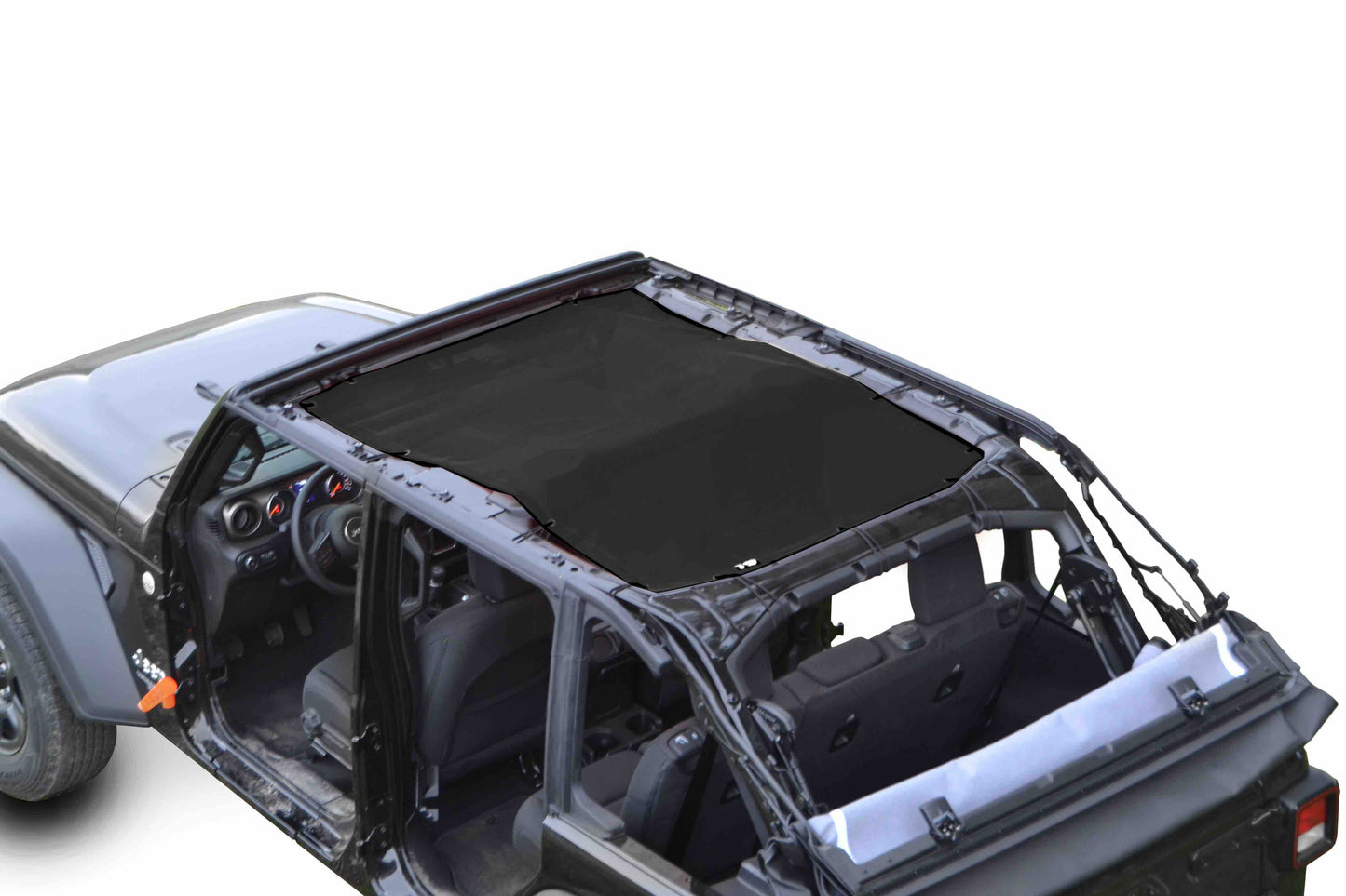 Steinjäger Tops and Covers Wrangler JL 2018 to Present Fabric Teddy 4 Door Black