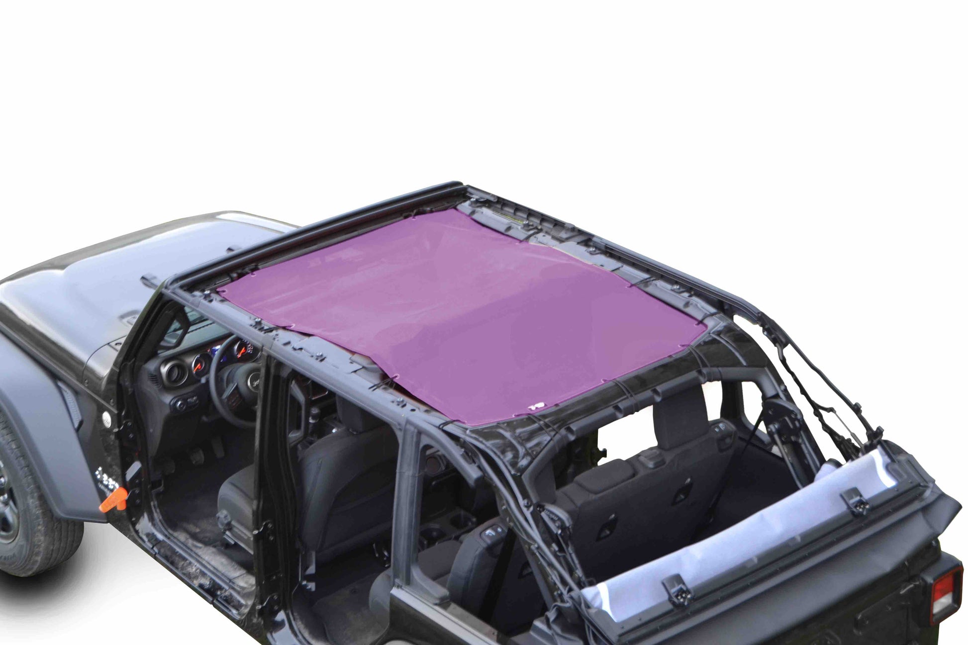 Steinjäger Tops and Covers Wrangler JL 2018 to Present Fabric Teddy 4 Door Mauve