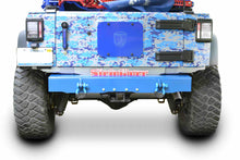 Steinjäger Bumpers Wrangler JK 2007-2018 Bumper, Rear Cap Style with D-Ring Mounts Playboy Blue