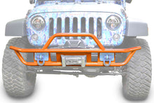 Steinjäger Bumpers Wrangler JK 2007-2018 Bumper, Front, Tube Fluorescent Orange