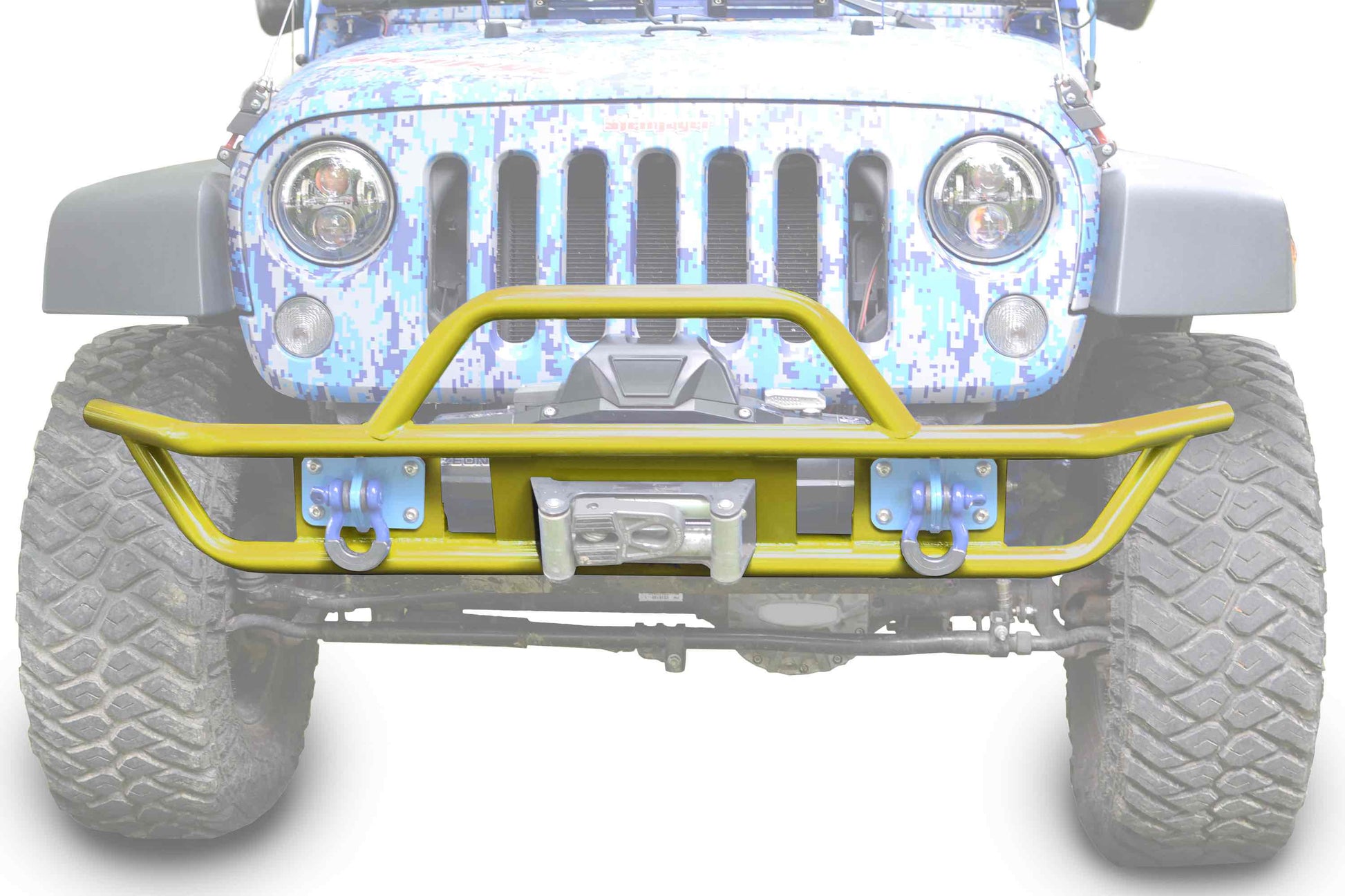Steinjäger Bumpers Wrangler JK 2007-2018 Bumper, Front, Tube Lemon Peel