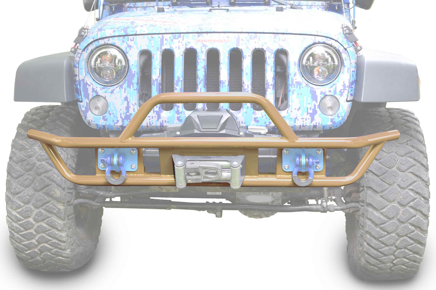 Steinjäger Bumpers Wrangler JK 2007-2018 Bumper, Front, Tube Military Beige
