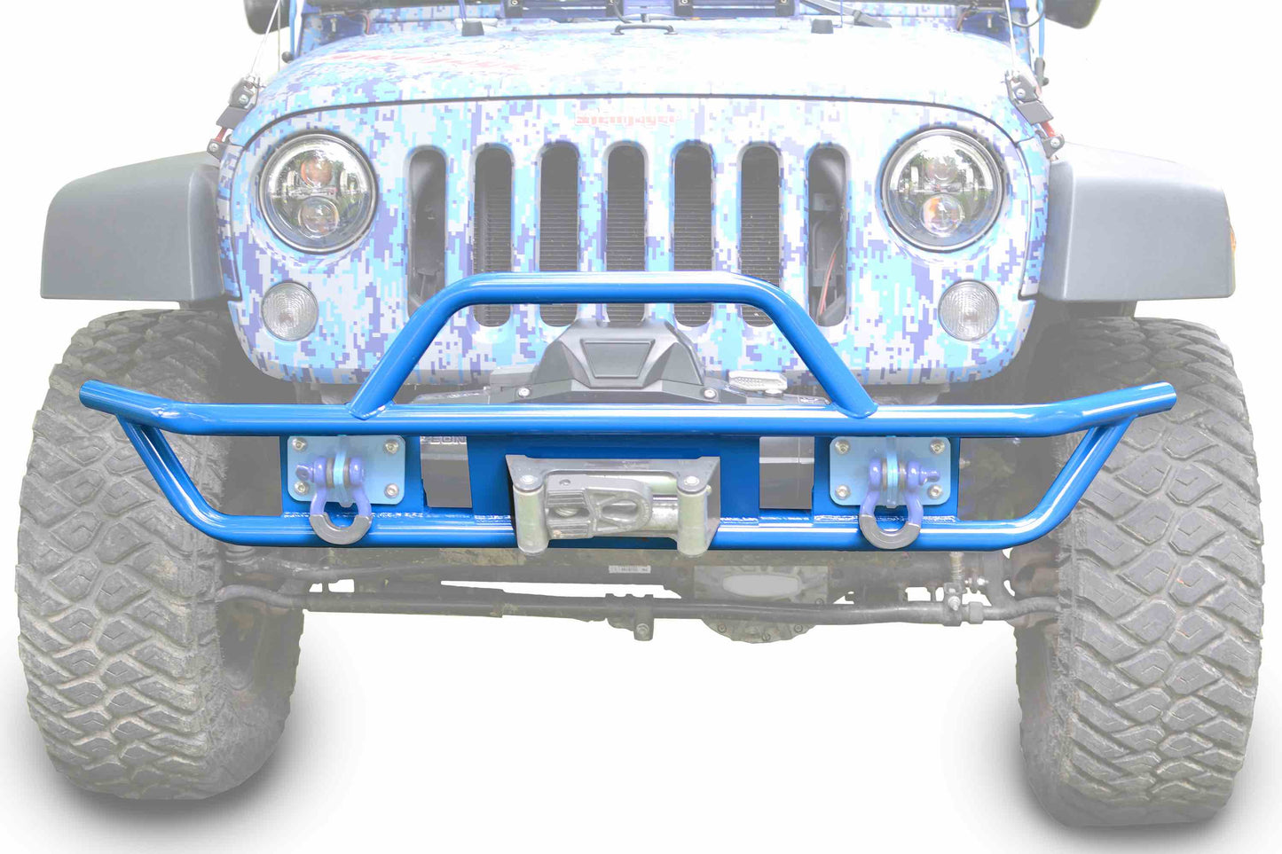 Steinjäger Bumpers Wrangler JK 2007-2018 Bumper, Front, Tube Playboy Blue