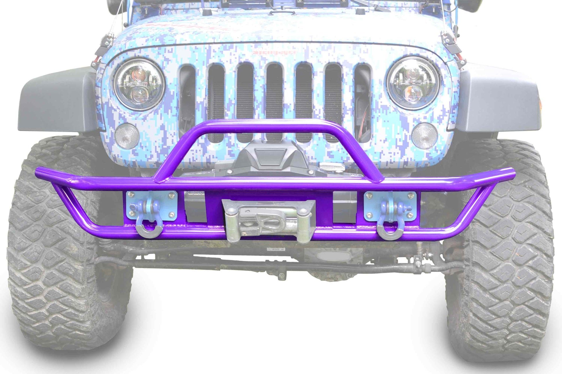 Steinjäger Bumpers Wrangler JK 2007-2018 Bumper, Front, Tube Sinbad Purple