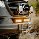 KC Hilites Dual FLEX ERA® Light Bar Master Kit - Bumper Mount - 2019+ Mercedes Sprinter Vans