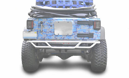 Steinjäger Bumpers Wrangler JK 2007-2018 Bumper, Rear, Tube Cloud White