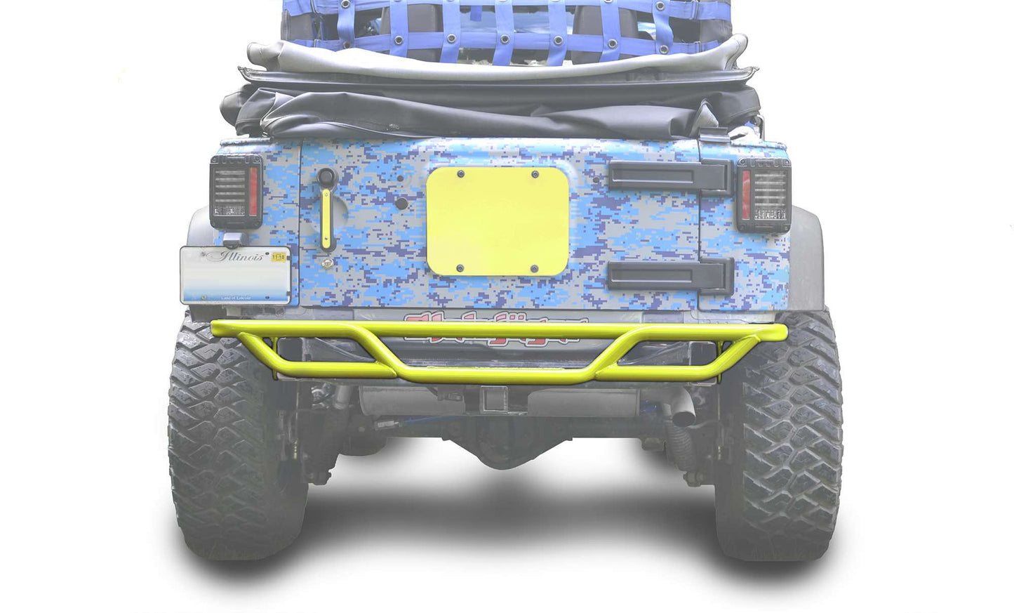 Steinjäger Bumpers Wrangler JK 2007-2018 Bumper, Rear, Tube Lemon Peel
