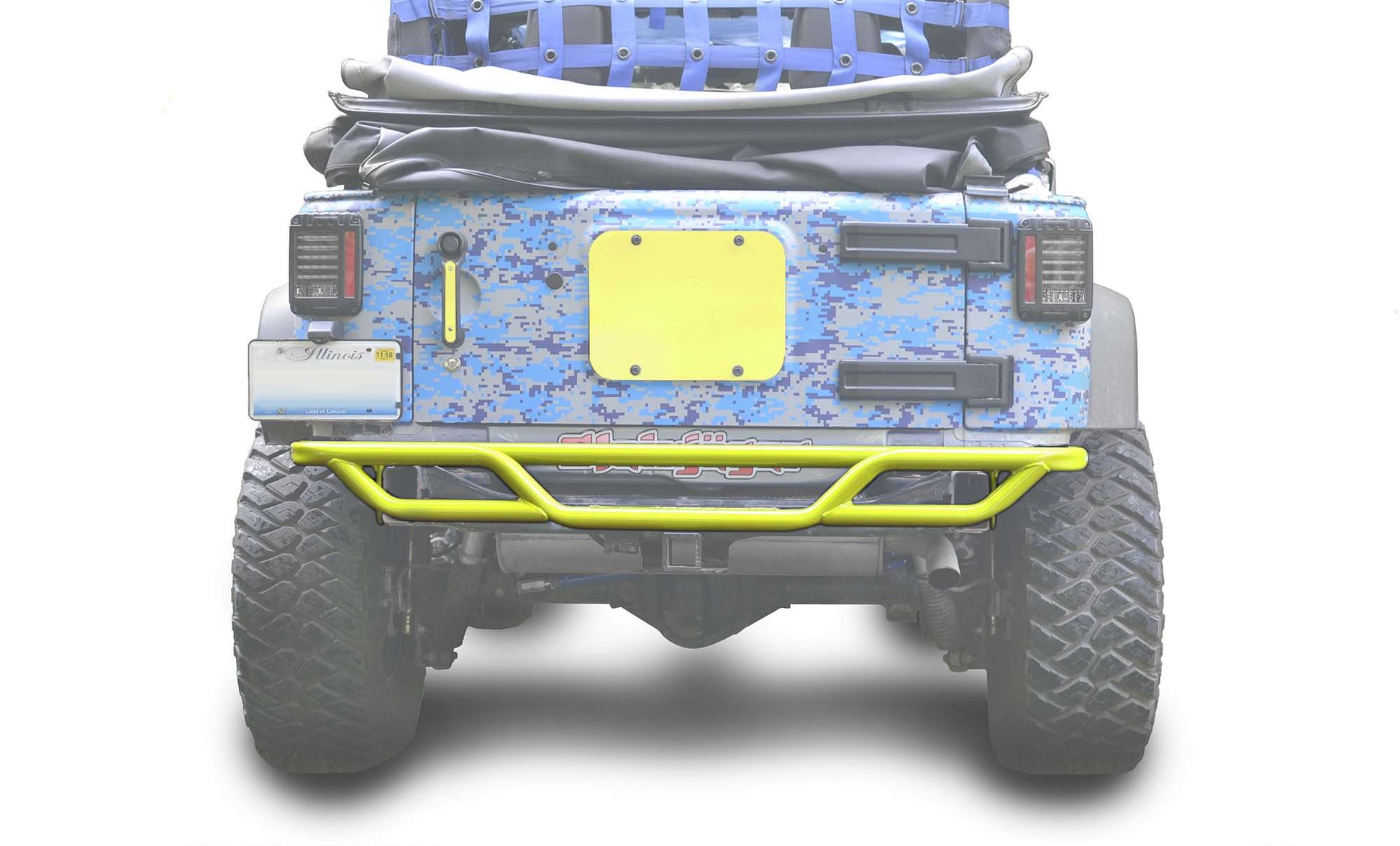 Steinjäger Bumpers Wrangler JK 2007-2018 Bumper, Rear, Tube Lemon Peel