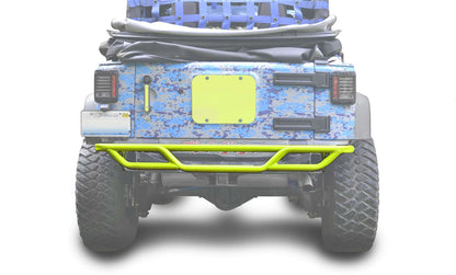 Steinjäger Bumpers Wrangler JK 2007-2018 Bumper, Rear, Tube Neon Yellow