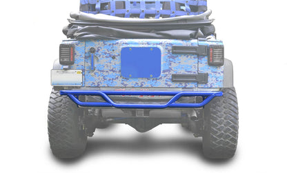 Steinjäger Bumpers Wrangler JK 2007-2018 Bumper, Rear, Tube Southwest Blue