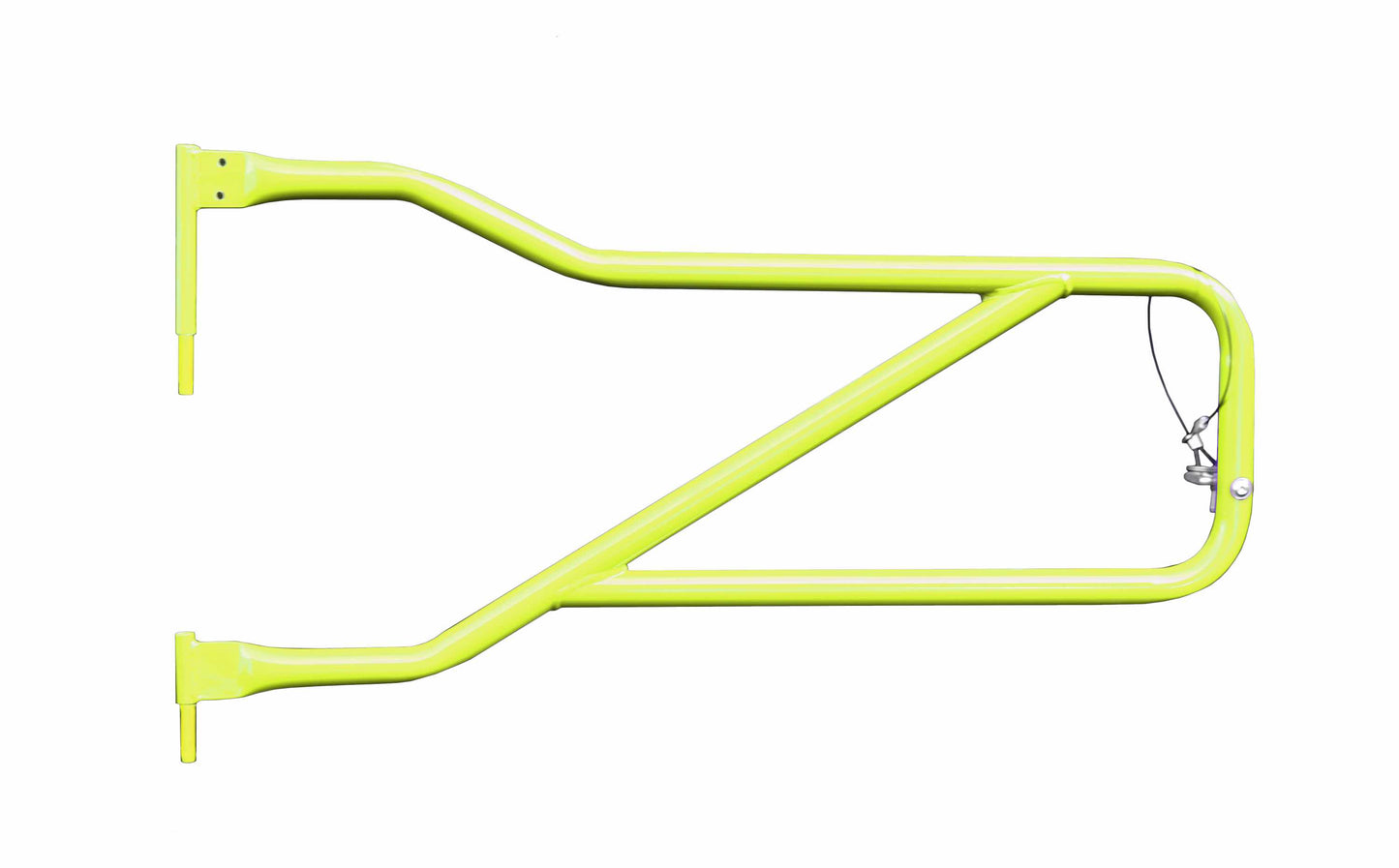 Steinjäger Doors Wrangler JL 2018 to Present Trail, Tubular Style Front Doors Gecko Green