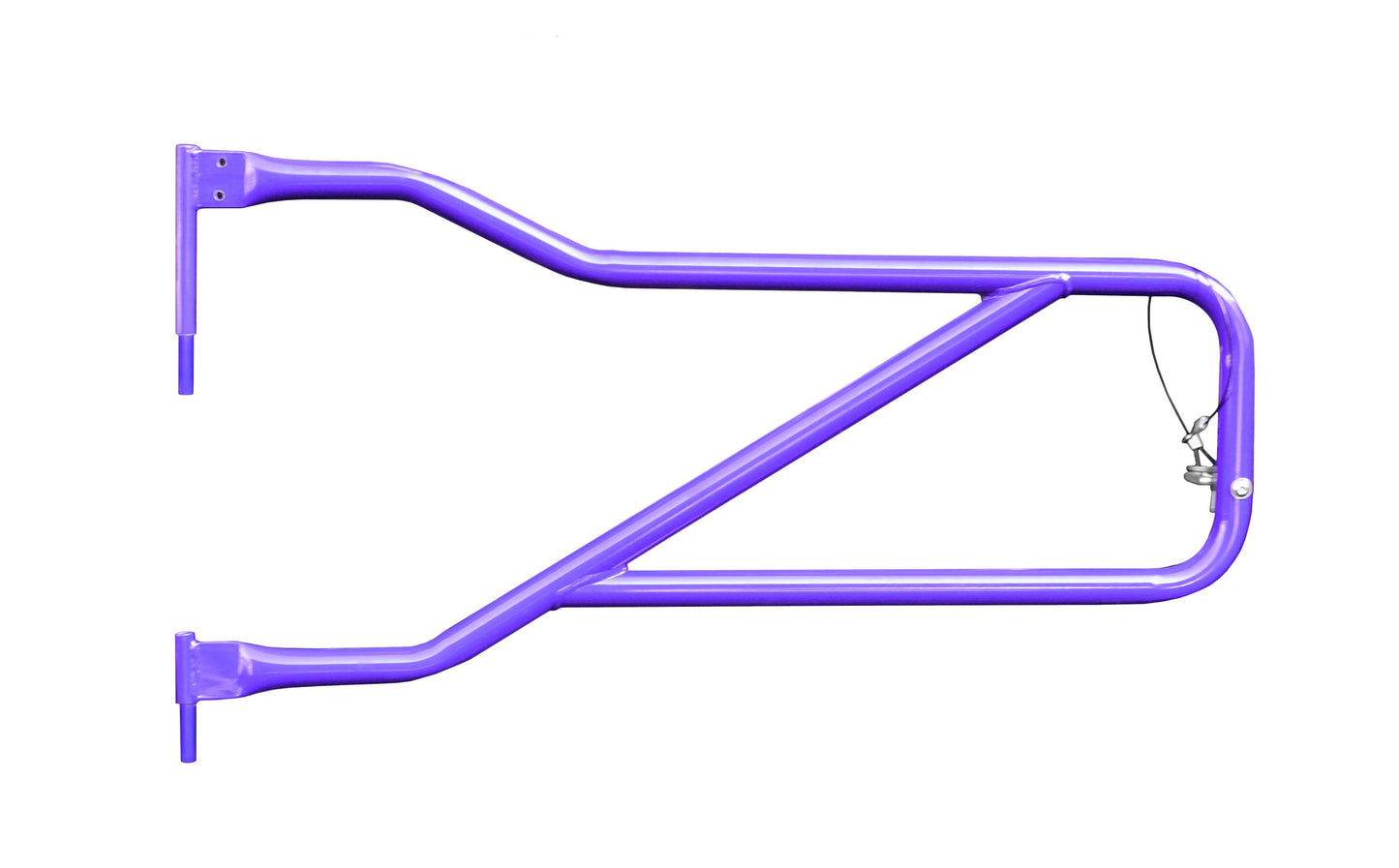 Steinjäger Doors Wrangler JL 2018 to Present Trail, Tubular Style Front Doors Sinbad Purple