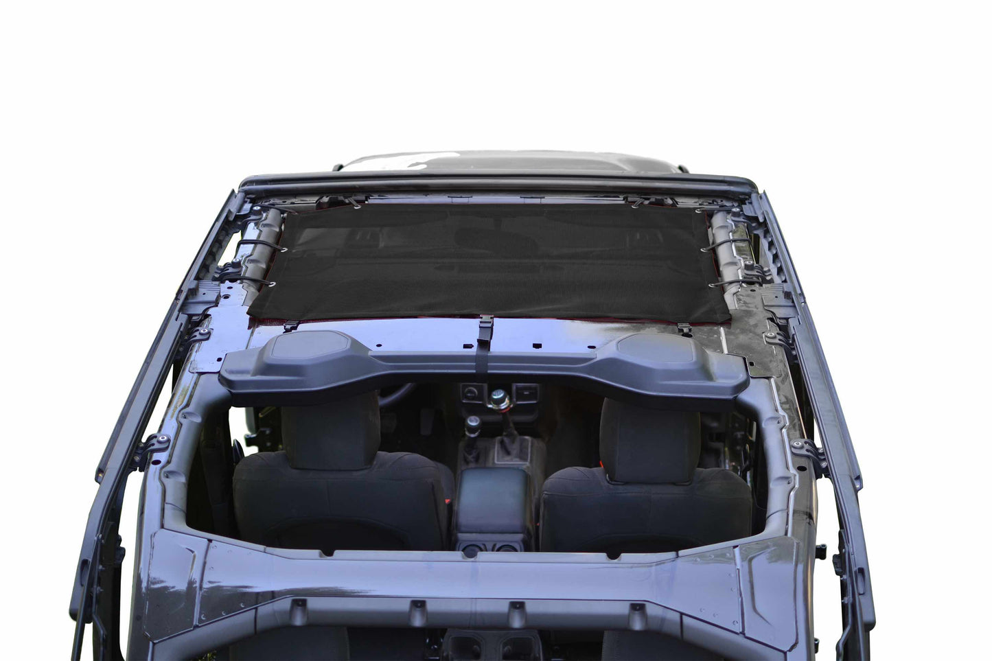 Steinjäger Tops and Covers Wrangler JL 2018 to Present Fabric Teddy Front Seats only Black