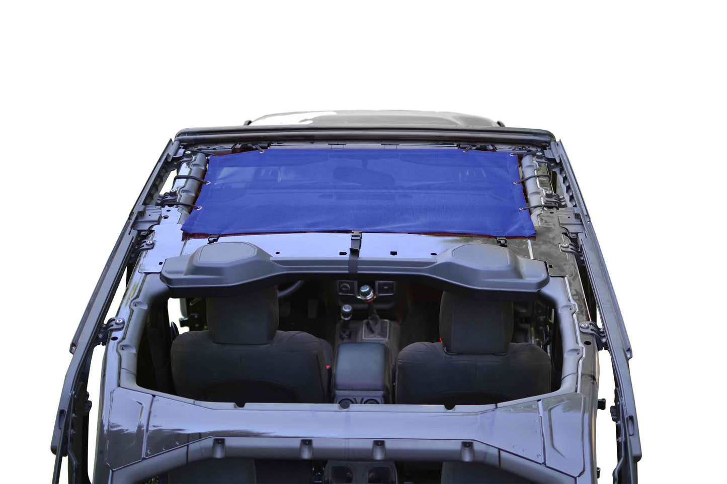 Steinjäger Tops and Covers Wrangler JL 2018 to Present Fabric Teddy Front Seats only Blue
