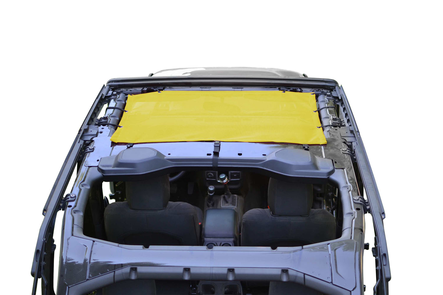 Steinjäger Tops and Covers Wrangler JL 2018 to Present Fabric Teddy Front Seats only Yellow
