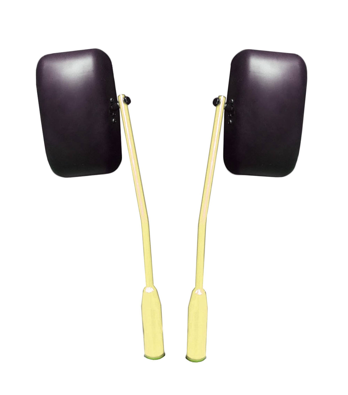 Steinjäger Exterior Accessories Gladiator JT 2019 to Present Mirrors Door Hinge Mount, Isolated Lemon Peel