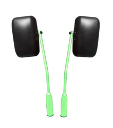 Steinjäger Exterior Accessories Wrangler JK 2007-2018 Mirrors Door Hinge Mount, Isolated Neon Green