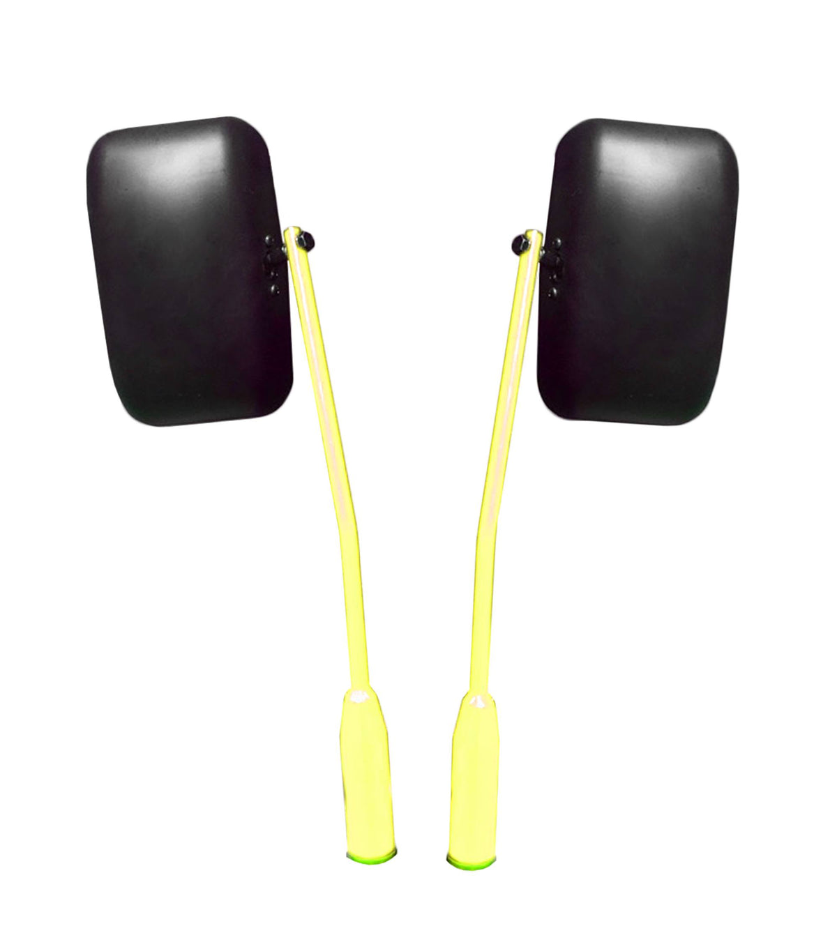 Steinjäger Exterior Accessories Wrangler JL 2018 to Present Mirrors Door Hinge Mount, Isolated Neon Yellow