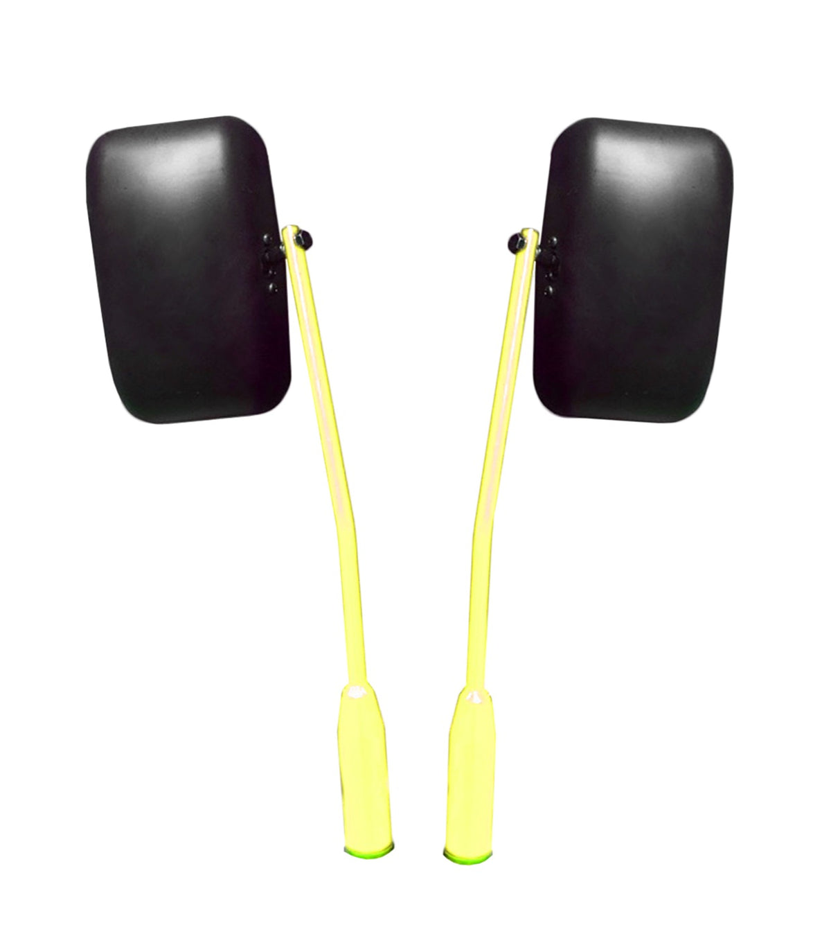 JK, JL and JT Premium Isolated Hinge Mirrors - JL - Neon Yellow