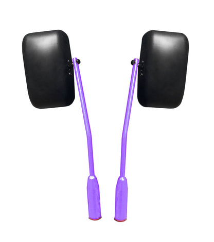 Steinjäger Exterior Accessories Wrangler JK 2007-2018 Mirrors Door Hinge Mount, Isolated Sinbad Purple