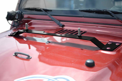 Steinjäger Recovery and Towing Wrangler TJ 1997-2006 High Lift Jack Mount Hood Black