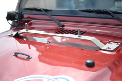 Steinjäger Recovery and Towing Wrangler TJ 1997-2006 High Lift Jack Mount Hood Cloud White