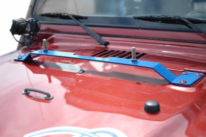 Steinjäger Recovery and Towing Wrangler TJ 1997-2006 High Lift Jack Mount Hood Playboy Blue