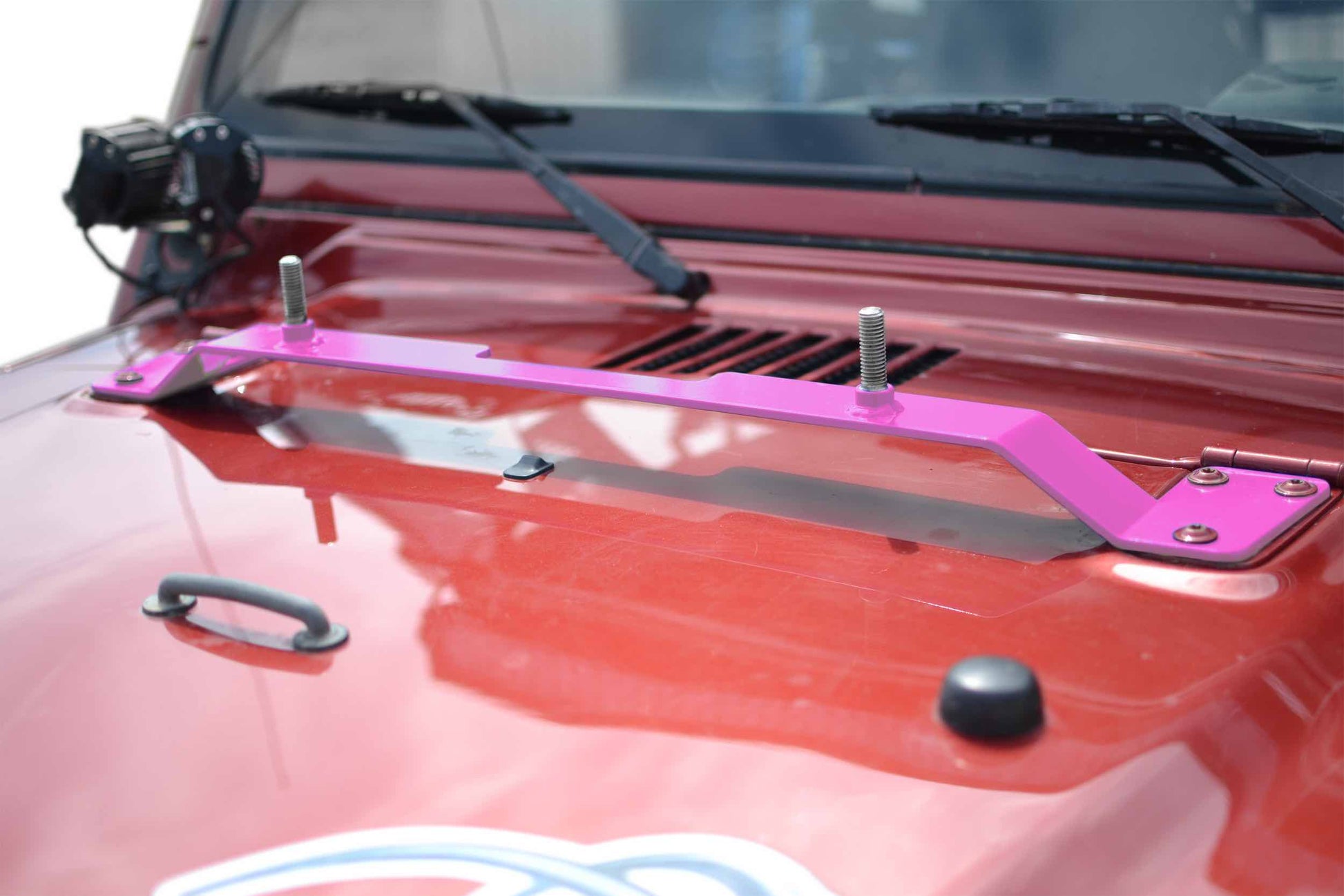 Steinjäger Recovery and Towing Wrangler TJ 1997-2006 High Lift Jack Mount Hood Pinky