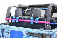 Steinjäger Interior Accessories Wrangler JK 2007-2018 Harness Bar 2 Door, Rear Hot Pink