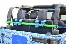 Steinjäger Interior Accessories Wrangler JK 2007-2018 Harness Bar 2 Door, Rear Neon Green