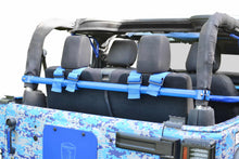 Steinjäger Interior Accessories Wrangler JK 2007-2018 Harness Bar 2 Door, Rear Playboy Blue