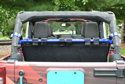 Steinjäger Interior Accessories Wrangler JK 2007-2018 Harness Bar 4 Door, Rear Cloud White