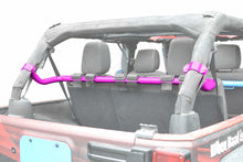 Steinjäger Interior Accessories Wrangler JK 2007-2018 Harness Bar 4 Door, Rear Hot Pink