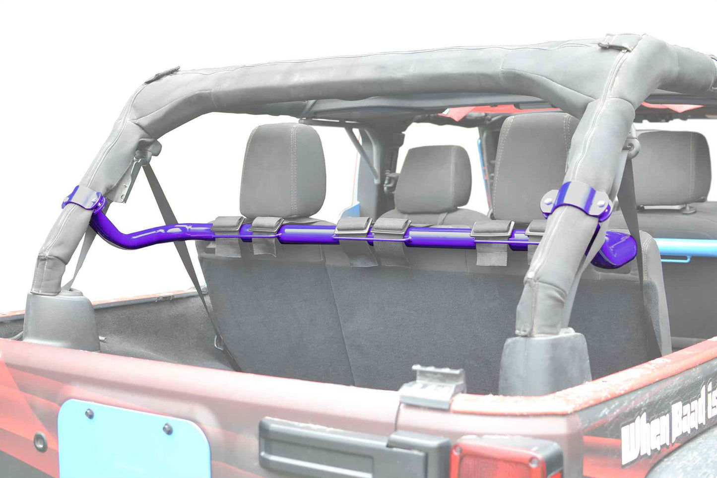 Steinjäger Interior Accessories Wrangler JK 2007-2018 Harness Bar 4 Door, Rear Sinbad Purple