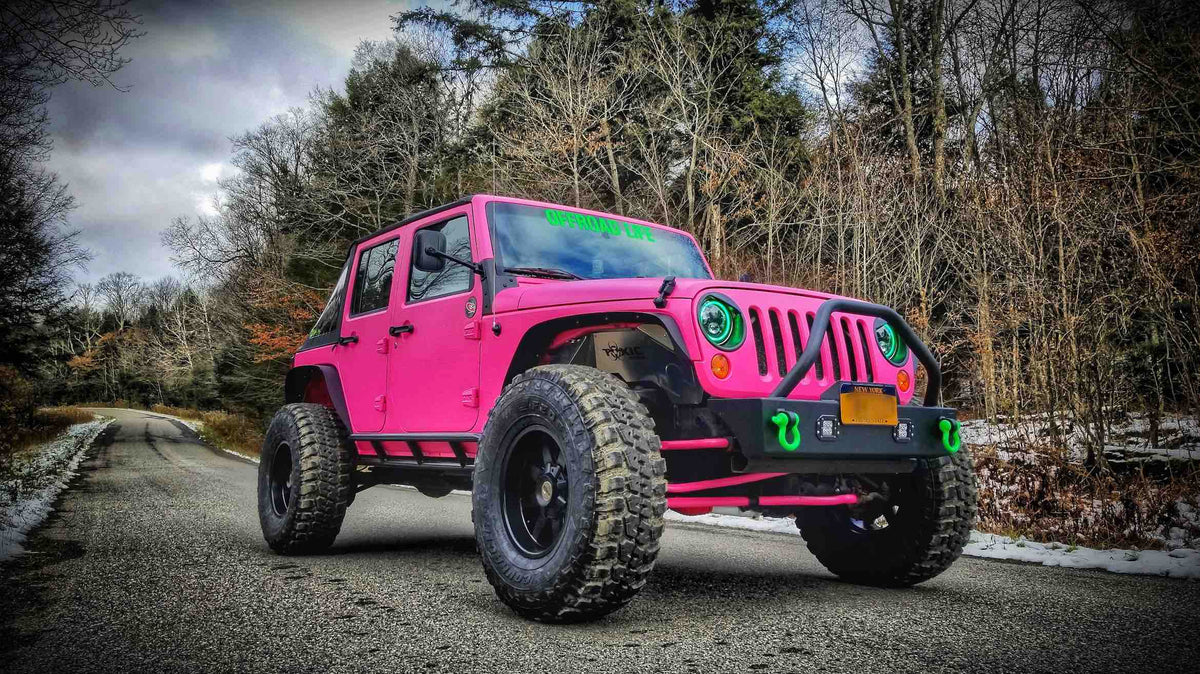 Steinjäger Recovery and Towing Gladiator JT 2019 to Present D-Ring Shackle Neon Green 1 D-ring