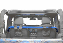 Steinjäger Interior Accessories Wrangler JK 2007-2018 Harness Bar 2 Door, Front Playboy Blue