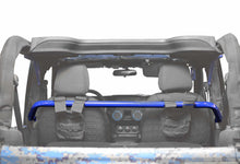Steinjäger Interior Accessories Wrangler JK 2007-2018 Harness Bar 2 Door, Front Southwest Blue