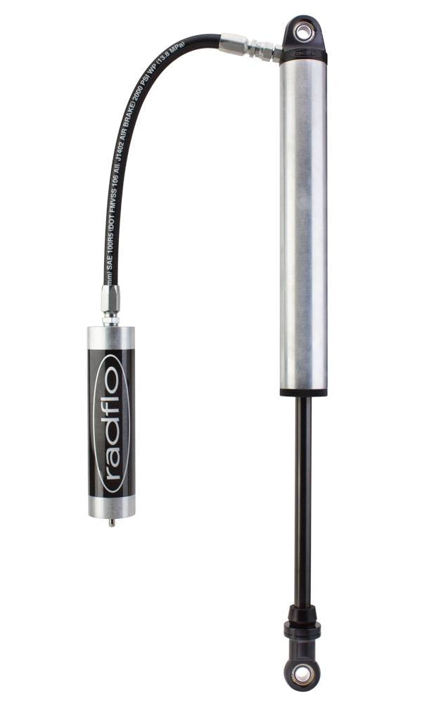 Off Road 3.0 Inch Smooth Body 16 Inch Travel W/ 1 Inch Shaft Remote Reservoir Radflo Suspension