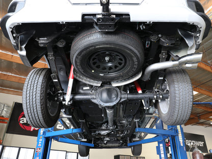 aFe Rebel XD Series 3 IN 304 Stainless Steel DPF-Back Exhaust w/Dual Polished Tips