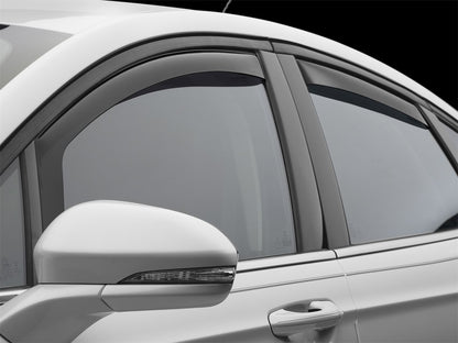 WeatherTech 13+ Ford Fusion Front and Rear Side Window Deflectors - Dark Smoke