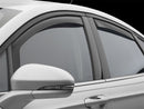 WeatherTech 13+ Ford Fusion Front and Rear Side Window Deflectors - Dark Smoke