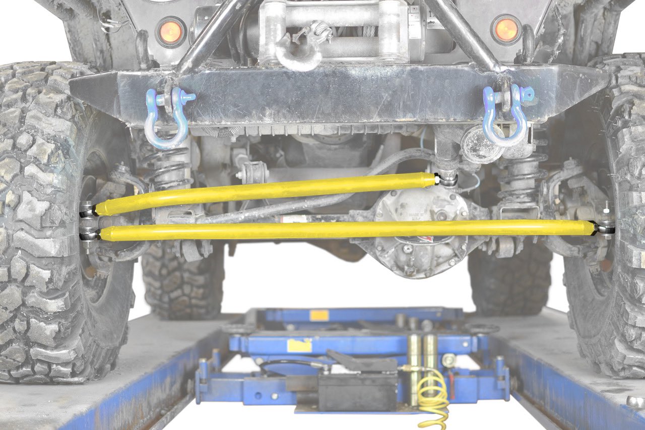 Steinjäger Suspensions Cherokee XJ 1984-2001 Steering Crossover Kit Extended, Lemon Peel