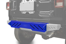Steinjäger Bumpers Wrangler JL 2018 to Present Rear Cap Style Southwest Blue