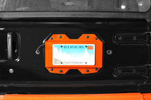 Steinjäger Exterior Accessories Wrangler JL 2018 to Present License Plate Brackets Fluorescent Orange