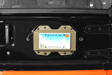 Steinjäger Exterior Accessories Wrangler JL 2018 to Present License Plate Brackets Military Beige