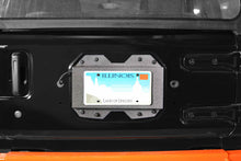 Steinjäger Exterior Accessories Wrangler JL 2018 to Present License Plate Brackets Gray Hammertone